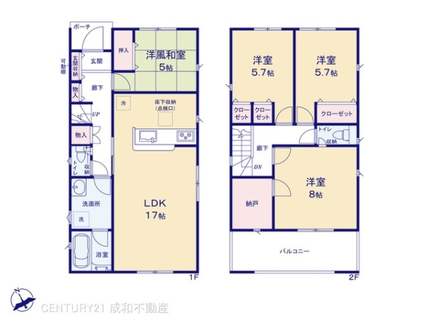 西尾市一色町味浜上乾地の新築一戸建