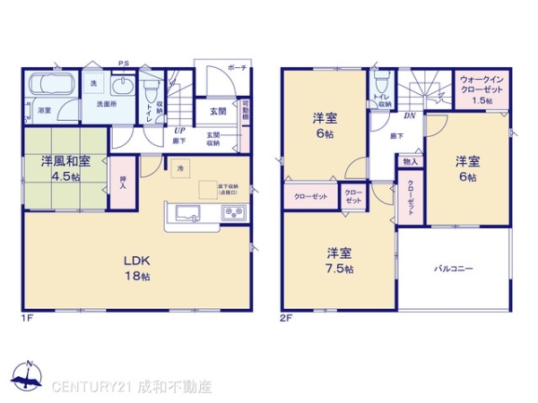 稲沢市平和町西光坊大門北の新築一戸建