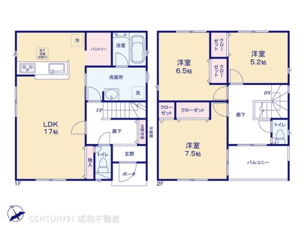 東海市富貴ノ台３丁目の新築一戸建
