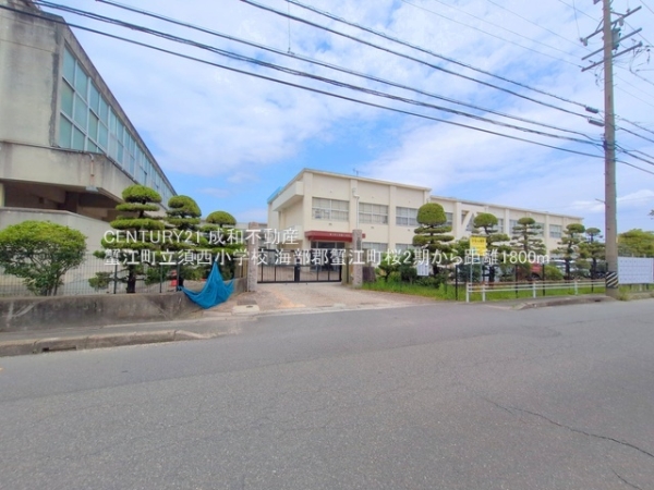 海部郡蟹江町桜2丁目の新築一戸建(蟹江町立須西小学校)