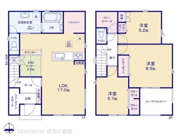知多市つつじが丘４丁目の新築一戸建