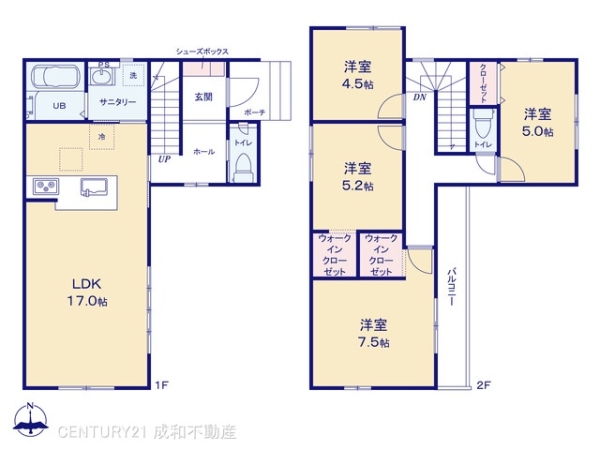 一宮市木曽川町門間字大坪の新築一戸建