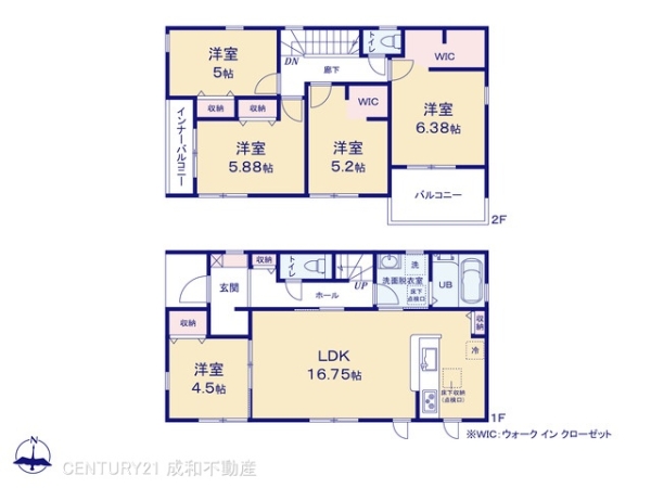 春日井市田楽町の新築一戸建