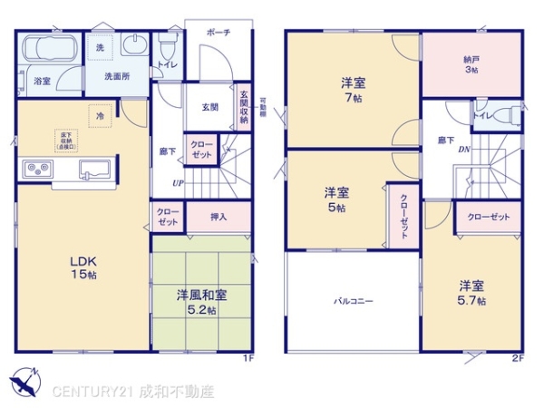 海部郡大治町大字八ツ屋字裏畑の新築一戸建