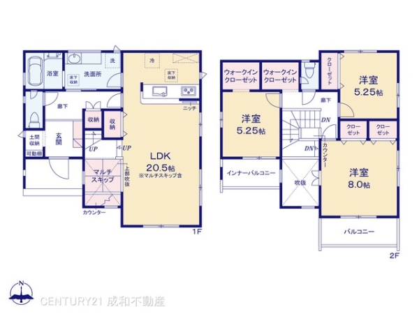 一宮市奥町字剱光寺の新築一戸建