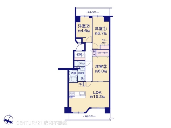 コープ野村新安城D棟