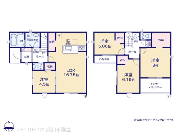 名古屋市北区楠３丁目の新築一戸建