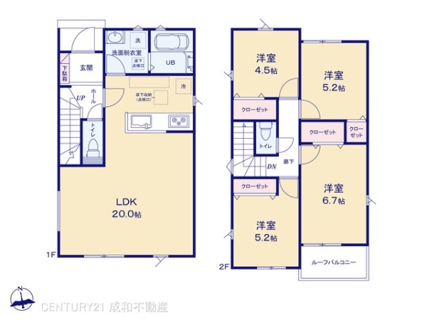 蒲郡市上本町の新築一戸建
