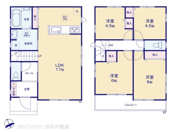 小牧市藤島２丁目の新築一戸建