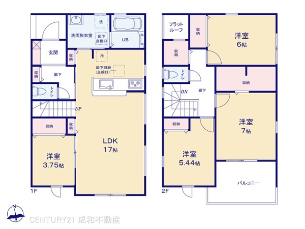 北名古屋市鹿田流の新築一戸建