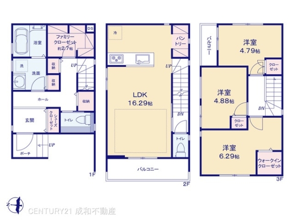 名古屋市西区上名古屋３丁目の新築一戸建