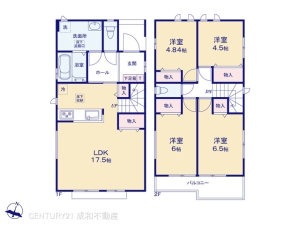 名古屋市守山区天子田１丁目の新築一戸建