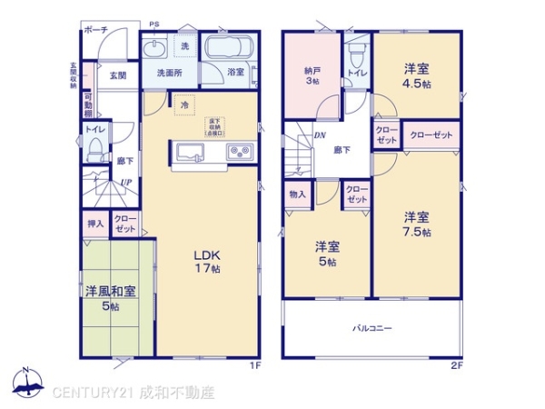 稲沢市今村町郷の新築一戸建