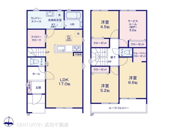 春日井市上田楽町の新築一戸建
