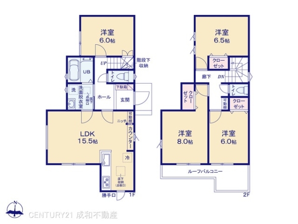 春日井市上田楽町の新築一戸建