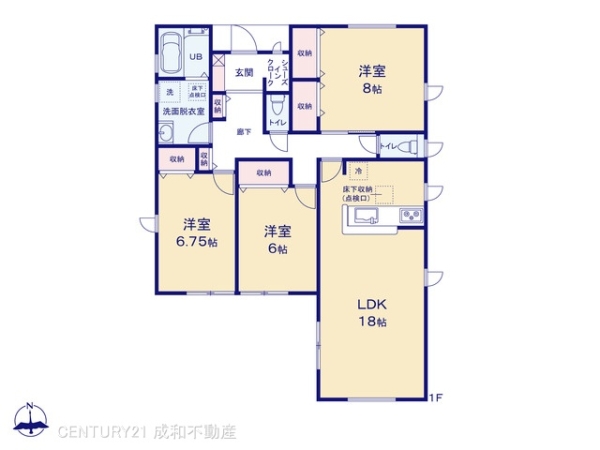 一宮市北方町北方字中屋敷郷の新築一戸建