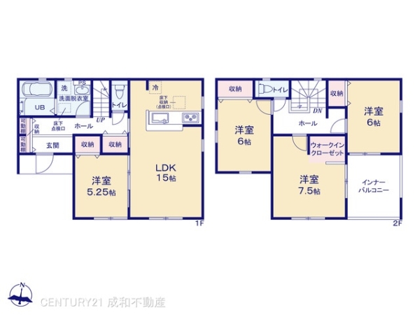 一宮市冨田の新築一戸建