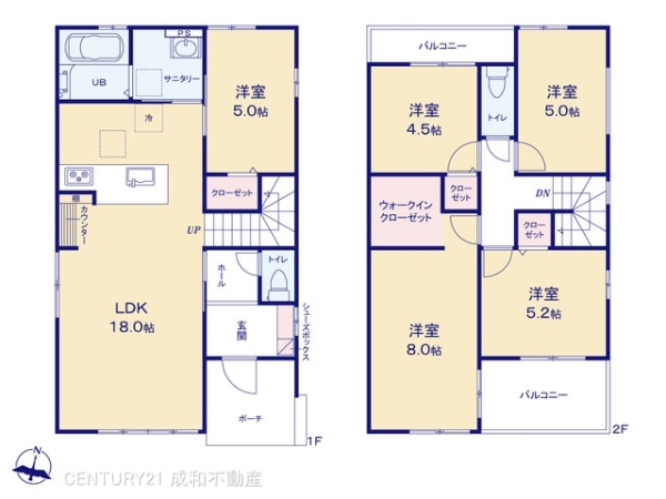 日進市米野木町北山の新築一戸建