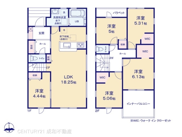 春日井市中央台６丁目の新築一戸建