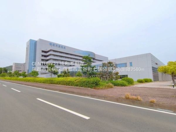 蒲郡市三谷町七舗の新築一戸建(蒲郡市民病院)