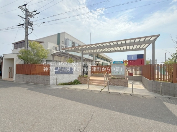 津島市越津町字中之郷の新築一戸建(神守こども園)