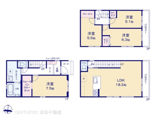 名古屋市瑞穂区雁道町１丁目の新築一戸建