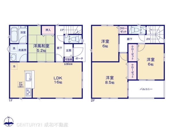名古屋市中川区下之一色町字宮分の新築一戸建