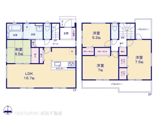 犬山市字中唐曽の新築一戸建