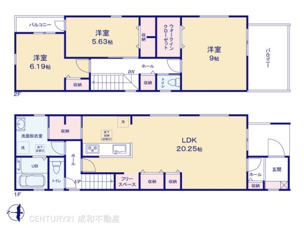 名古屋市北区喜惣治１丁目の新築一戸建
