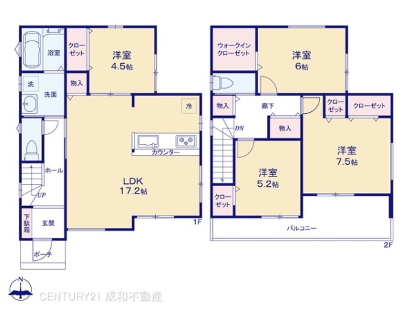 一宮市三条字山の新築一戸建