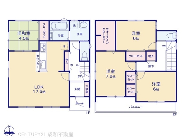 一宮市三条字山の新築一戸建