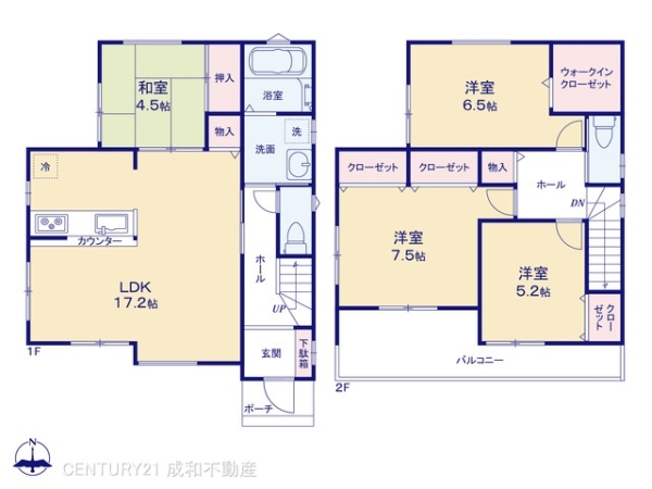 一宮市三条字山の新築一戸建