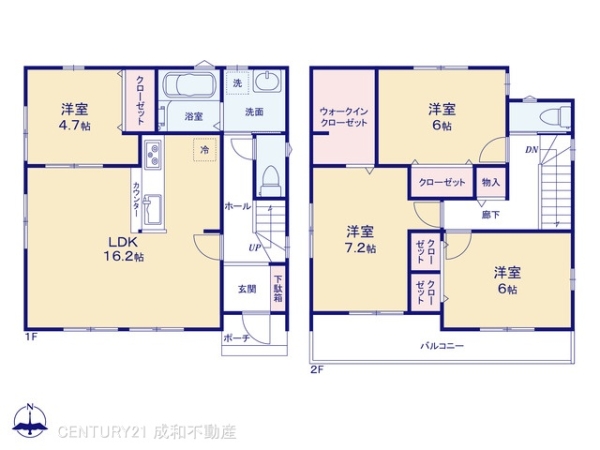 一宮市三条字山の新築一戸建