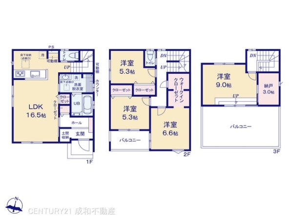 刈谷市小山町１丁目の新築一戸建