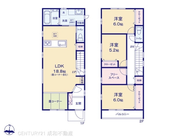 春日井市下条町１丁目の新築一戸建
