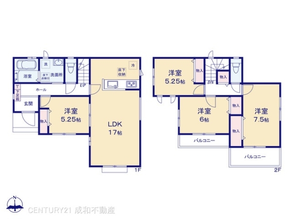 春日井市白山町６丁目の新築一戸建
