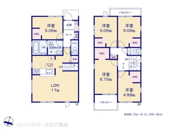 名古屋市守山区笹ヶ根３丁目の新築一戸建
