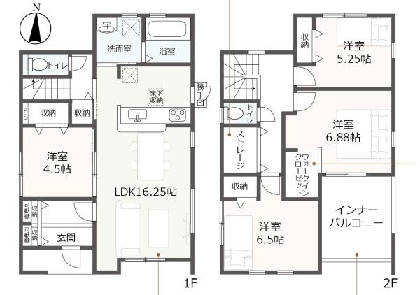 稲沢市祖父江町二俣上瀬古の新築一戸建