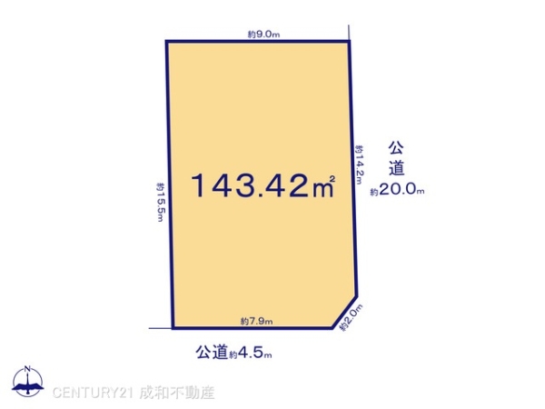 名古屋市中川区新家１丁目の売土地