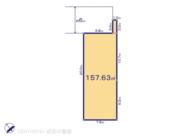 岡崎市矢作町字猫田の土地