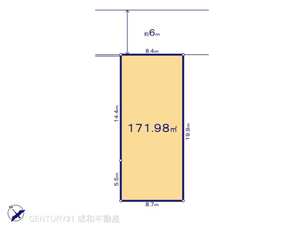 岡崎市矢作町字猫田の土地
