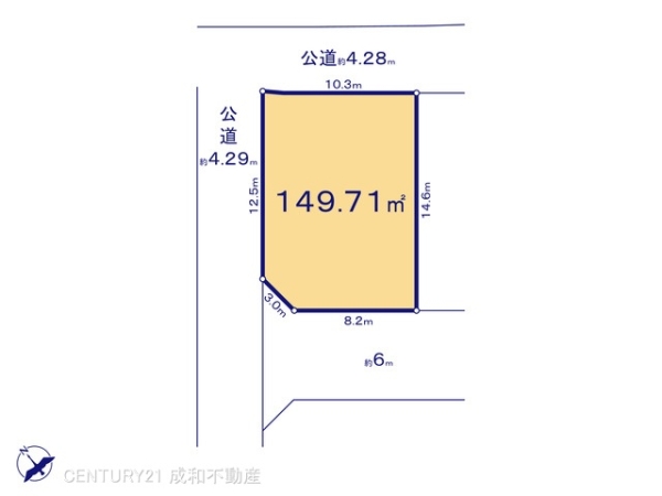 岡崎市矢作町字赤池の売土地