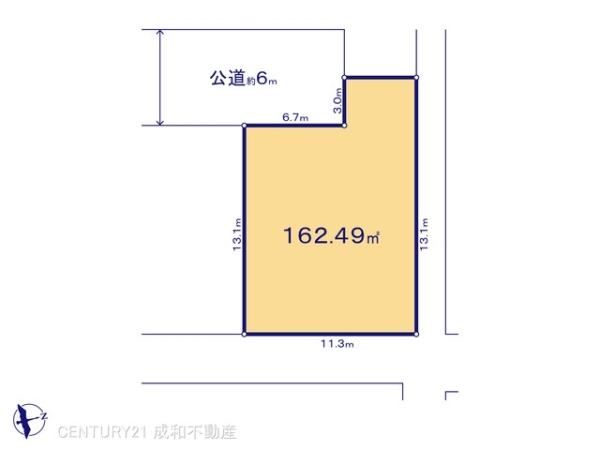 岡崎市北野町字西野山の売土地