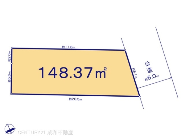 西尾市中畑町宮東の土地