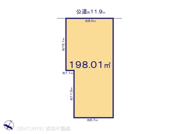 名古屋市緑区藤塚３丁目の売土地