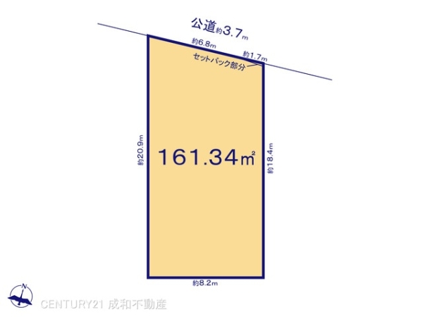 名古屋市中村区城屋敷町３丁目の売土地