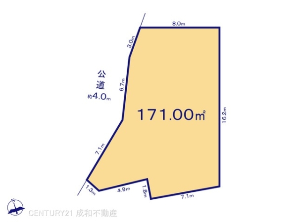 知多郡阿久比町大字植大字上ケ畑の土地