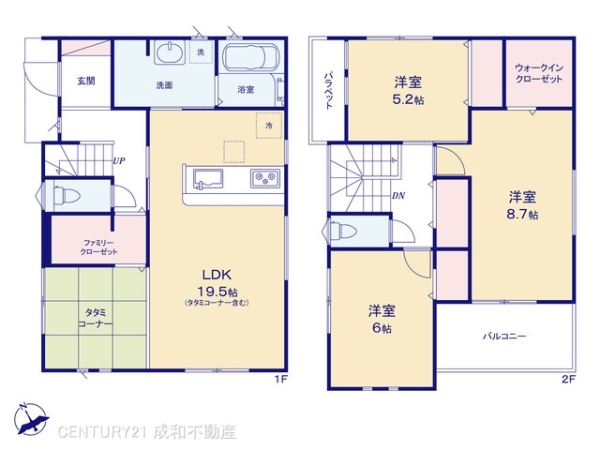 あま市木田西山の新築一戸建