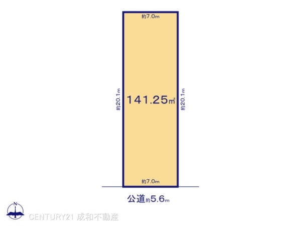 一宮市木曽川町外割田字高照寺東の売土地