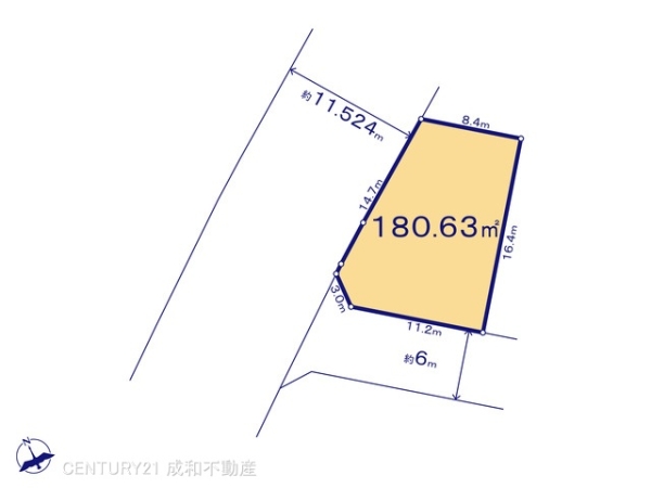 岡崎市国正町字稲荷の売土地